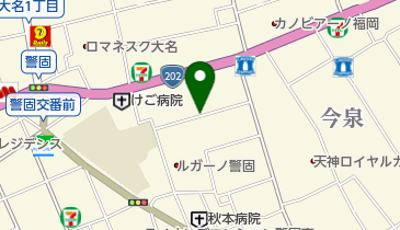 GOLDEN BROWN FUKUOKA(ゴールデン ブラウン フクオカ)の地図画像