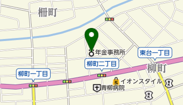 水戸南年金事務所の地図画像