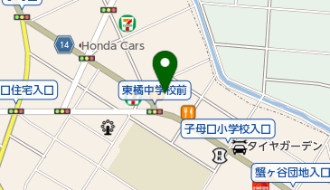 トヨタモビリティ神奈川 中原店の地図画像