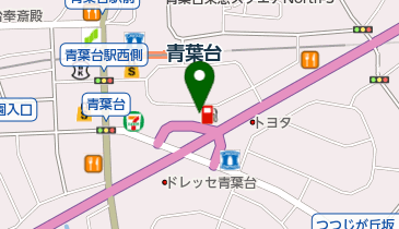トヨタモビリティ神奈川 青葉台駅前店の地図画像