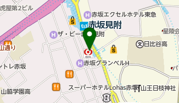 れいわ新選組 党本部の地図画像