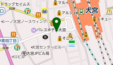 Nature's Walk(ネイチャーズウォーク) そごう大宮店の地図画像