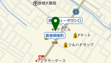 彦根きものサロンの地図画像