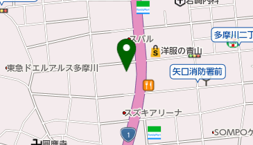 レクサス 池上の地図画像