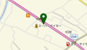 麺場 田所商店 白井店の地図画像