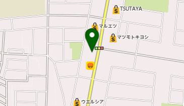 から揚げの天才 小山城南店の地図画像