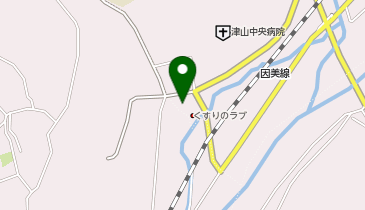 くすりのラブ薬局 津山東店の地図画像