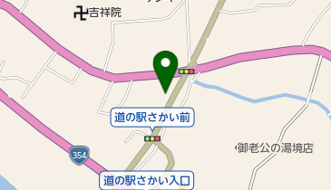 さかい河岸レストラン 茶蔵の地図画像