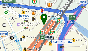 MAISON CACAO ニュウマン横浜店の地図画像