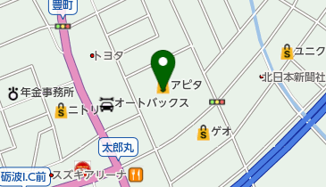 カネ美食品 MEGAドン・キホーテUNY砺波店の地図画像