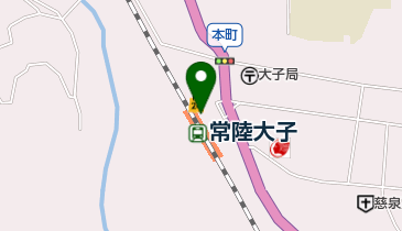 JR東日本 常陸大子駅みどりの窓口の地図画像