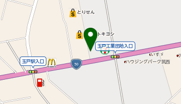 から揚げの天才 下館店の地図画像