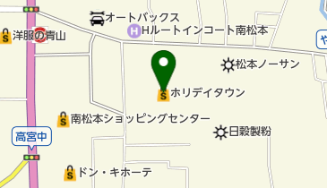 ホリデイタウンの地図画像