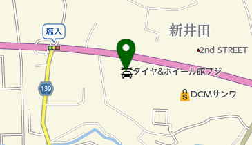 タイヤ&ホイール館フジスペシャルブランドR45 八戸店の地図画像