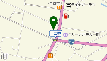タイヤ&ホイール館フジ 一関店の地図画像