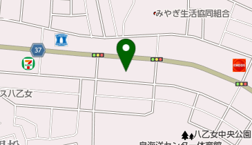 タイヤ&ホイール館フジ 泉八乙女店の地図画像