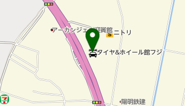 タイヤ&ホイール館フジスペシャルブランド 宇都宮東店の地図画像