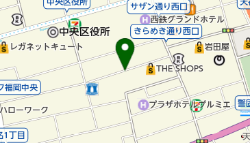 株式会社マクアケ 九州拠点の地図画像