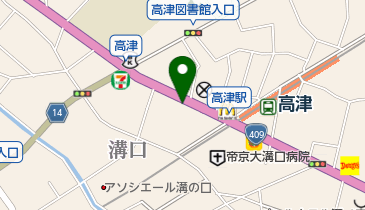 総本家もり山 川崎高津店の地図画像