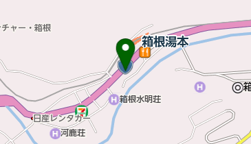 箱根てゑらみすの地図画像