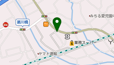 アリスクリーニング 二宮中里店の地図画像