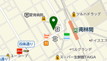 放課後等デイサービス ウイング大和の地図画像