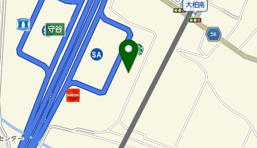 焼肉ライク 守谷 サービスエリア上り店の地図画像