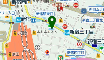 新宿 北村写真機店の地図画像