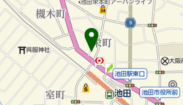 おばるさんの鶏バルの地図画像