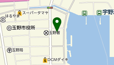 宇野税関支署の地図画像