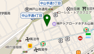 寿司赤酢 神戸元町店の地図画像