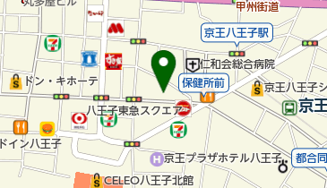 ぎょうざの満洲 八王子店の地図画像