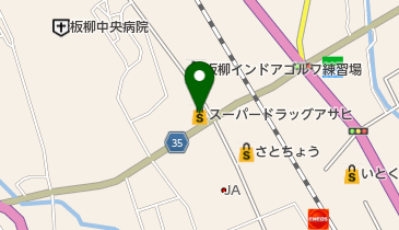スーパードラッグアサヒ 板柳店の地図画像