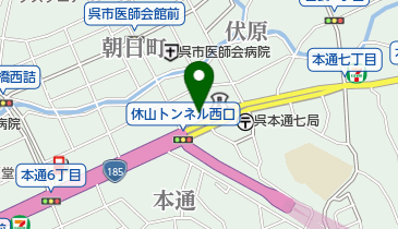 オール薬局 呉本通店の地図画像