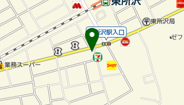 オニキス 東所沢の地図画像