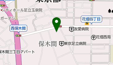 オニキス 足立保木間の地図画像