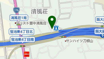 オニキス 豊中の地図画像