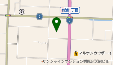 スーパードラッグアサヒ 大館店の地図画像