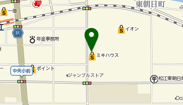 東出庵の地図画像