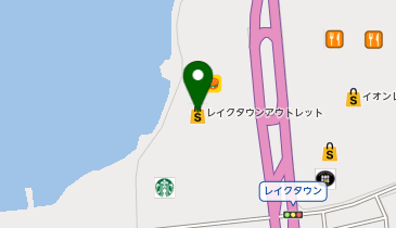 Fukuske Outlet(フクスケ アウトレット) レイクタウンアウトレット店の地図画像