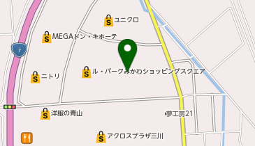 estadio(エスタディオ) 三川店の地図画像
