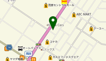 すき家 128号茂原小林店の地図画像