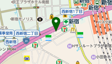 新宿南口薬局の地図画像