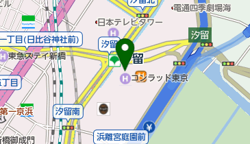 汐留ドラッグの地図画像