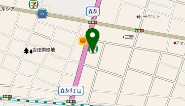 FLEX(フレックス) ハイエース神戸店の地図画像