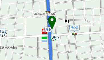 餃子酒場 下町の空 浄心店の地図画像