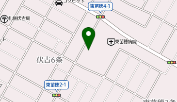 フロンティア薬局 東苗穂店の地図画像