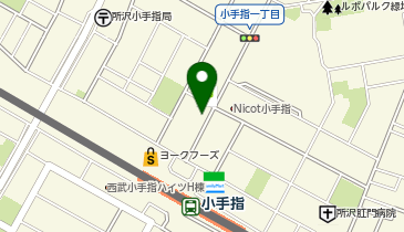 フロンティア薬局 小手指店の地図画像