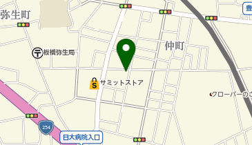 株式会社フロンティア 板橋営業所の地図画像