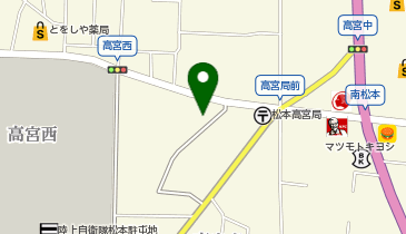 株式会社フロンティア 長野営業所の地図画像